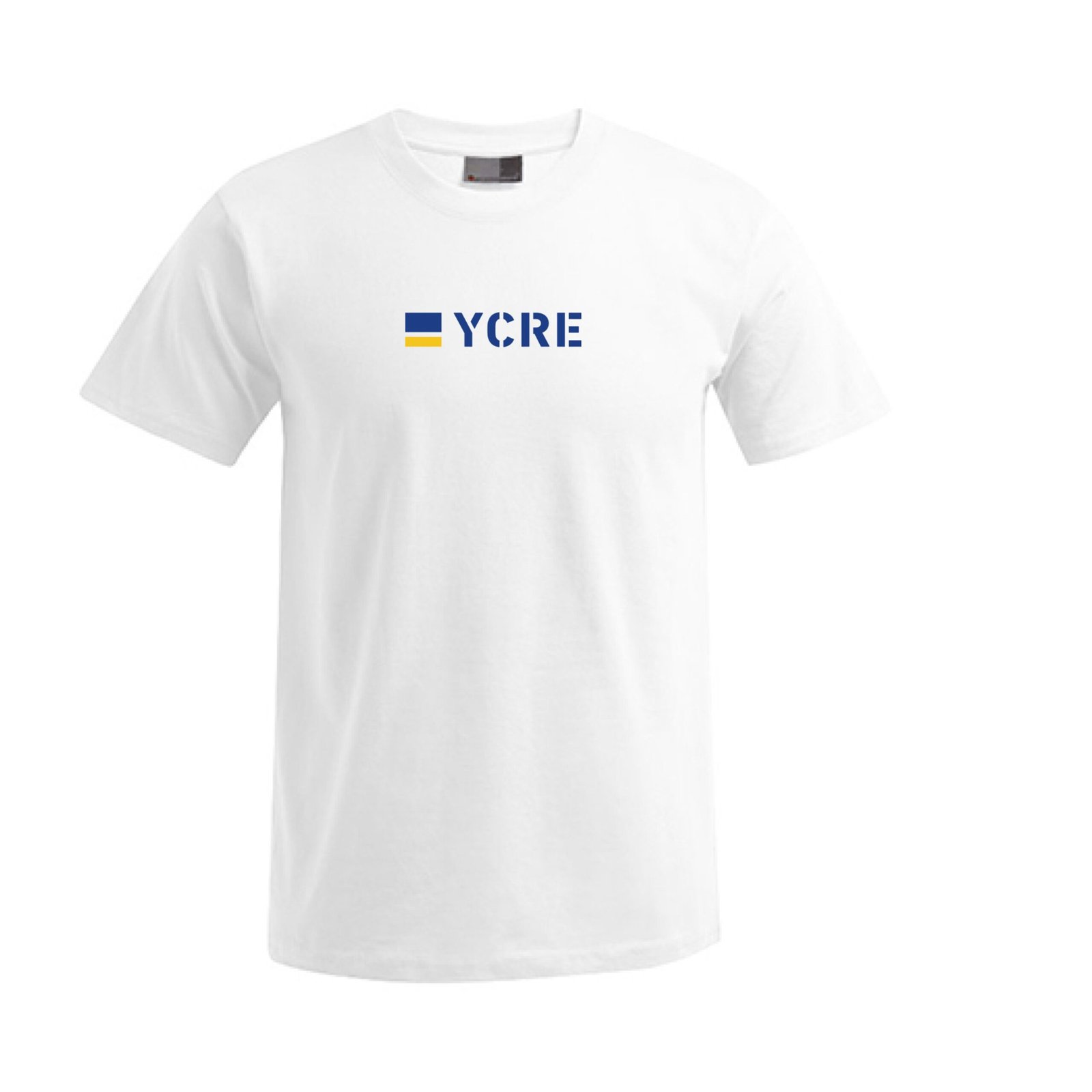 YCRE - T-Shirt Basic - weiss – Bild 2